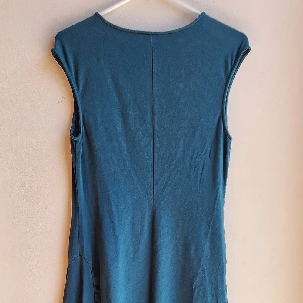 Old Navy Green/Teal Cap Sleeve Maxi Dress - Picture 13 of 14